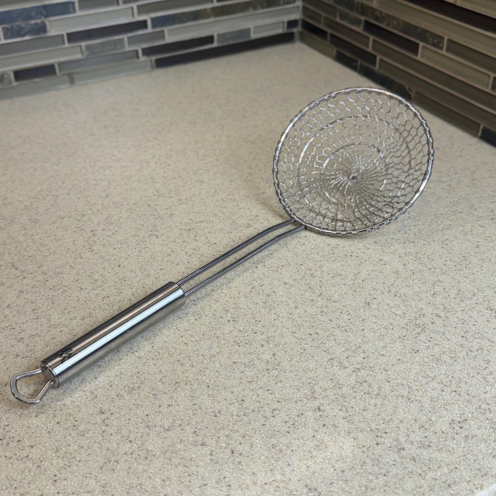 NEW WMF Profi Plus Large Wok Strainer Stainless Steel Spider Skimmer 14 Inch‎